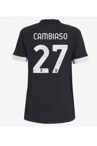 Fotbalové Dres Juventus Andrea Cambiaso #27 Dámské Třetí Oblečení 2023-24 Krátký Rukáv